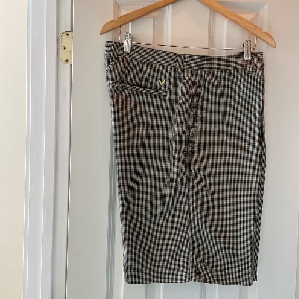 Callaway men’s golf shorts, plaid, 38